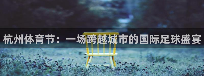 杭州体育节：一场跨越城市的国际足球盛宴