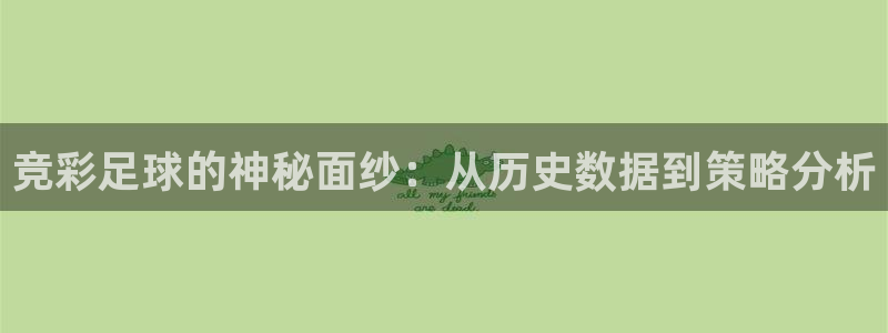  竞彩足球的神秘面纱：从历史数据到策略分析