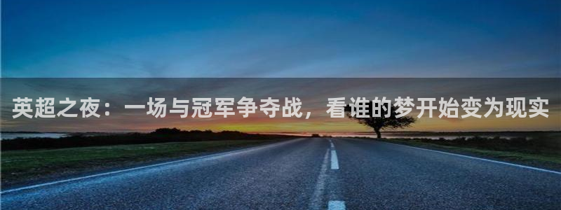  678体育官方唯一入口：英超之夜：一场与冠军争夺战，看谁的梦
